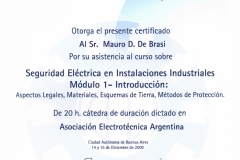 Seguridad Eléctrica en Instalaciones Industriales MODULO 1